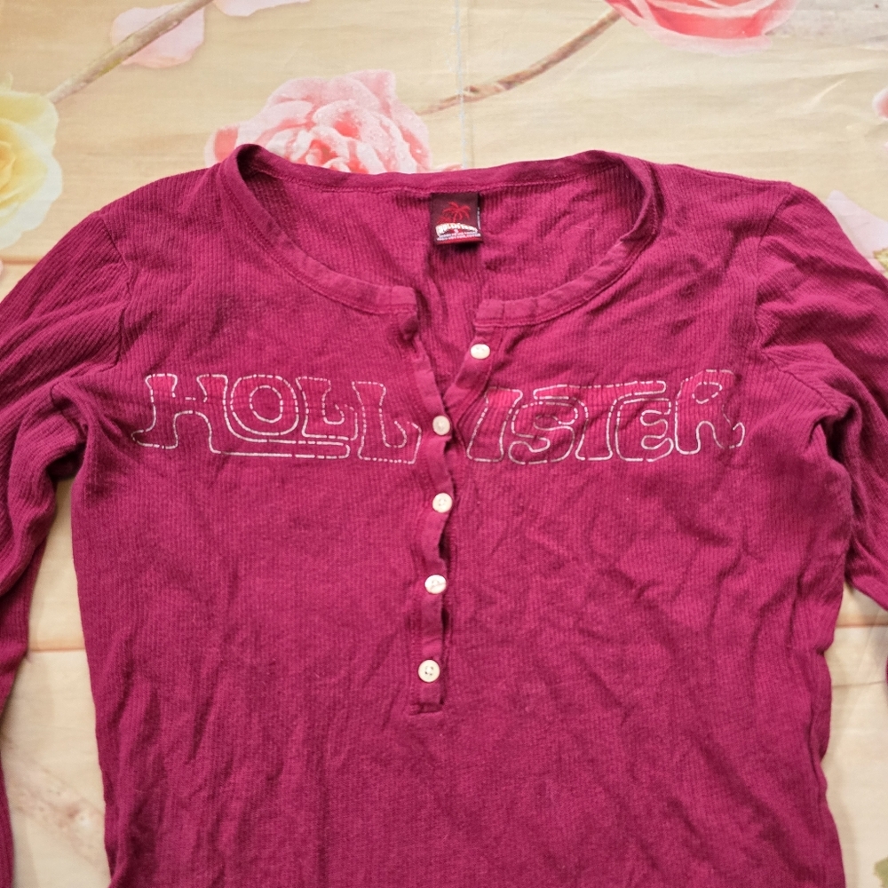 Retro Hollister Pink Shirt - Picture 4 of 6